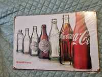 Металлическая картина Coca-Cola