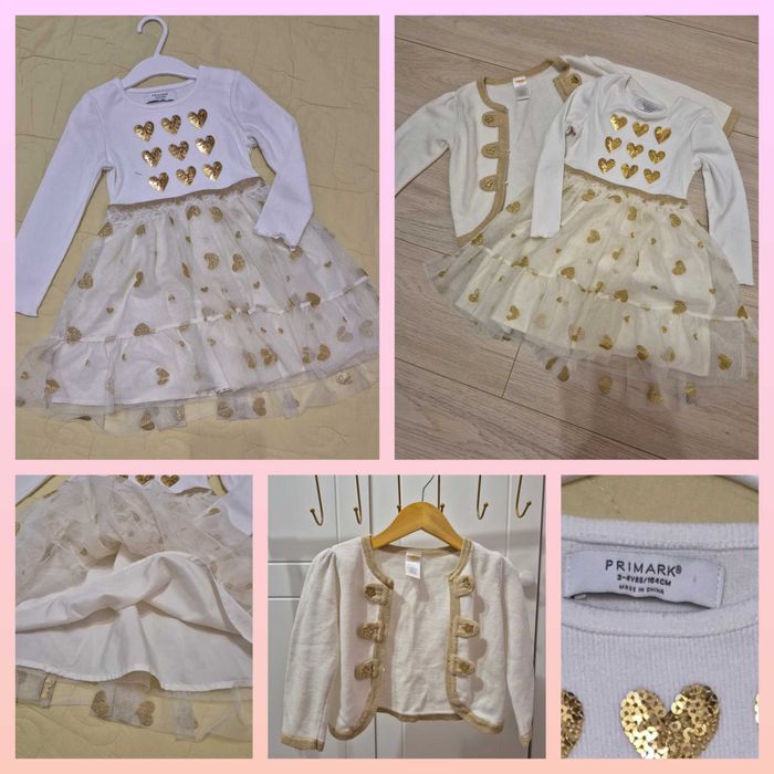 Празнични,Коледни дрехи рокля,пуловер 98р,2-3г,104 р,3-4г Next,George