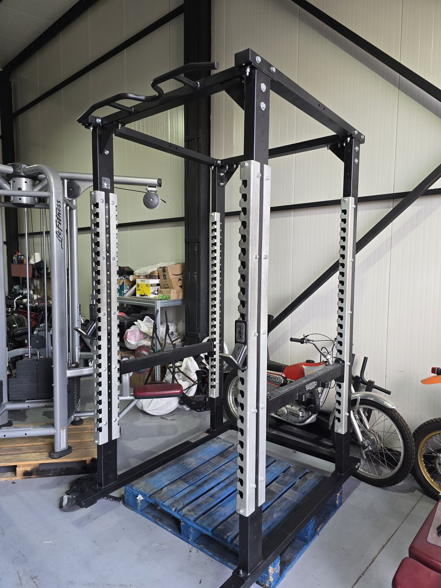 Technogym+lat full rack  техноджим клетка без драскотина