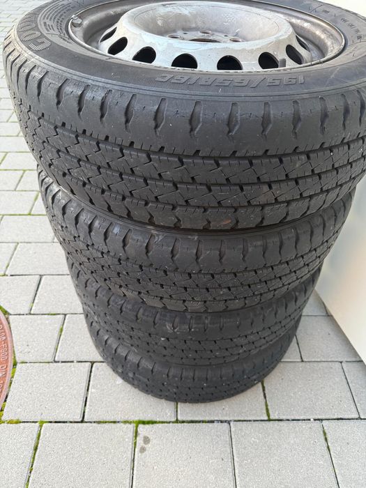 Set jante + anvelope Mercedes Vito – 195/65 R16C