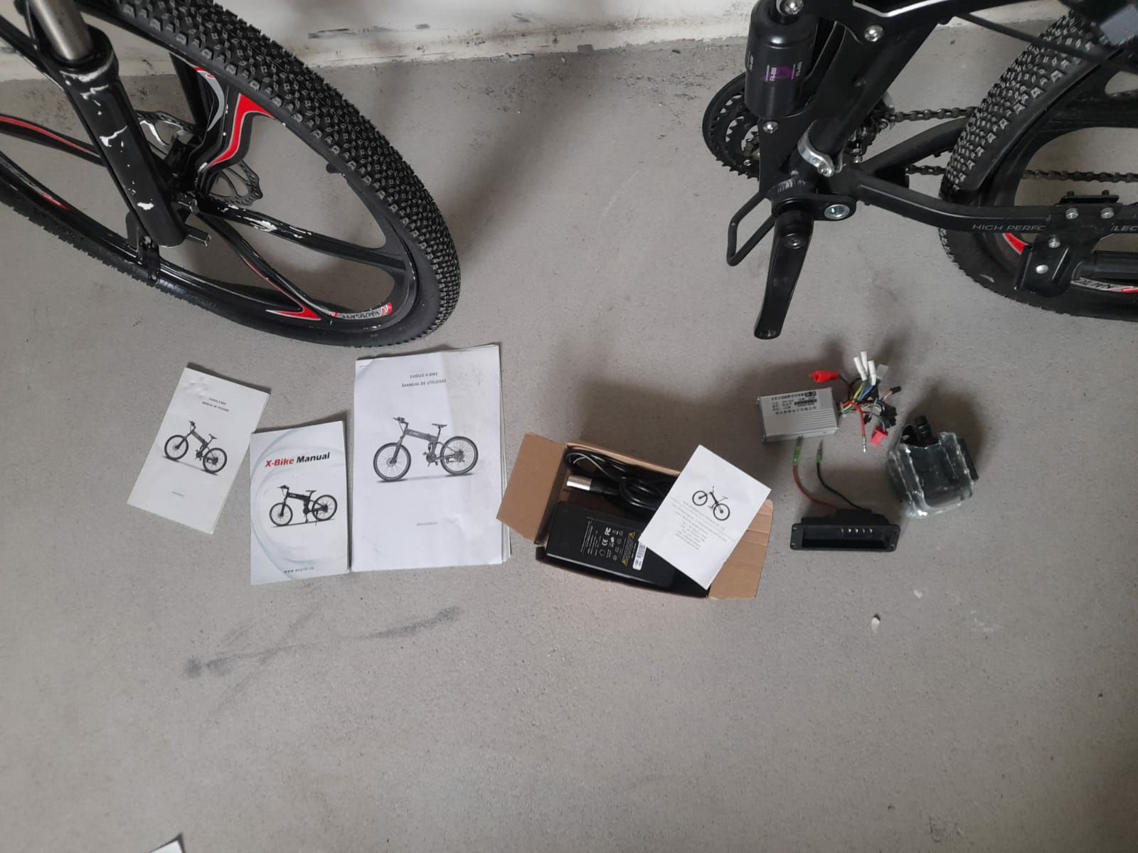Bicilcleta electrica pliabila incompletă X-bike, Samebike Lo26 nouă