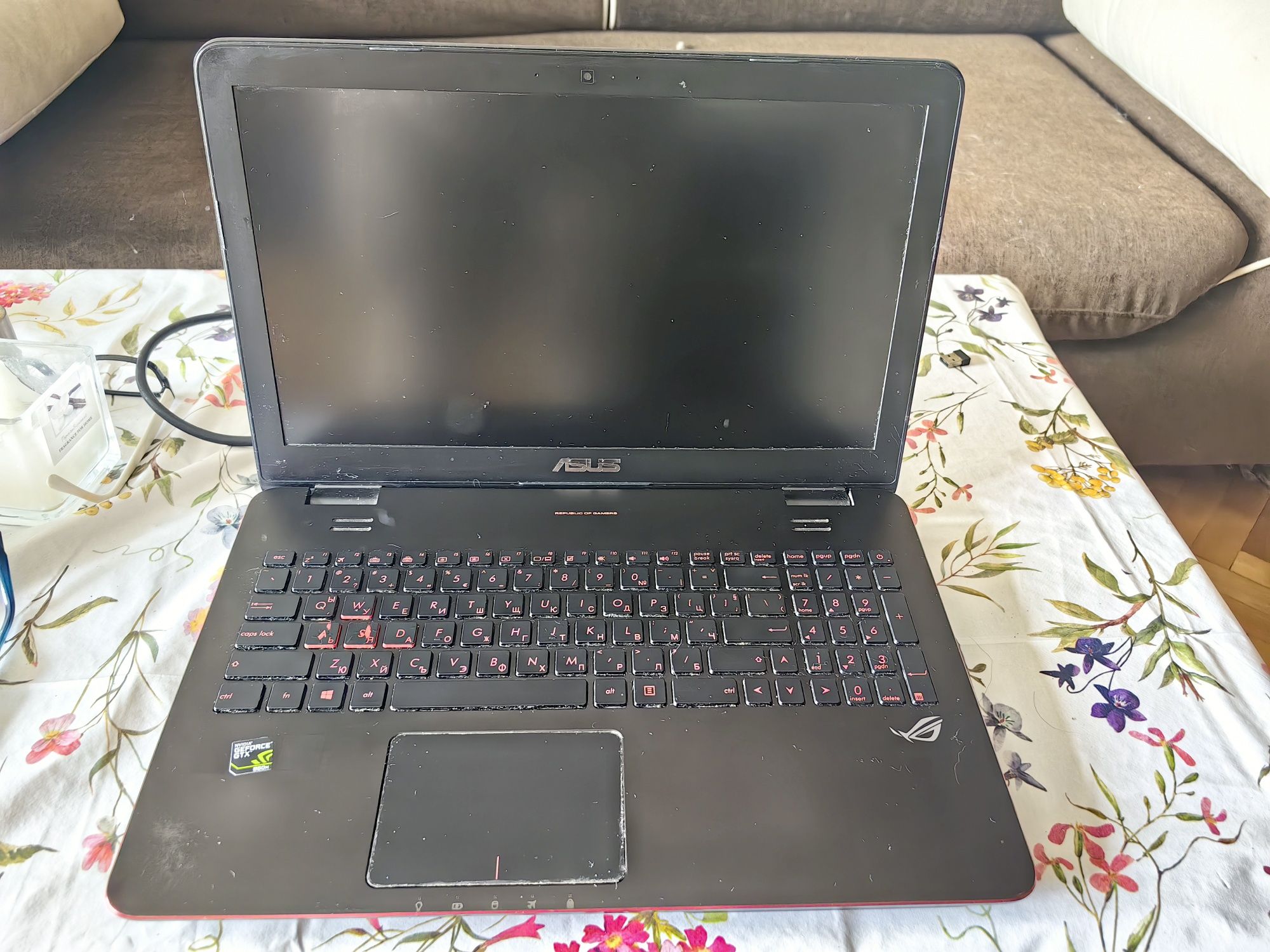 Лаптоп Asus G551JM геймърски