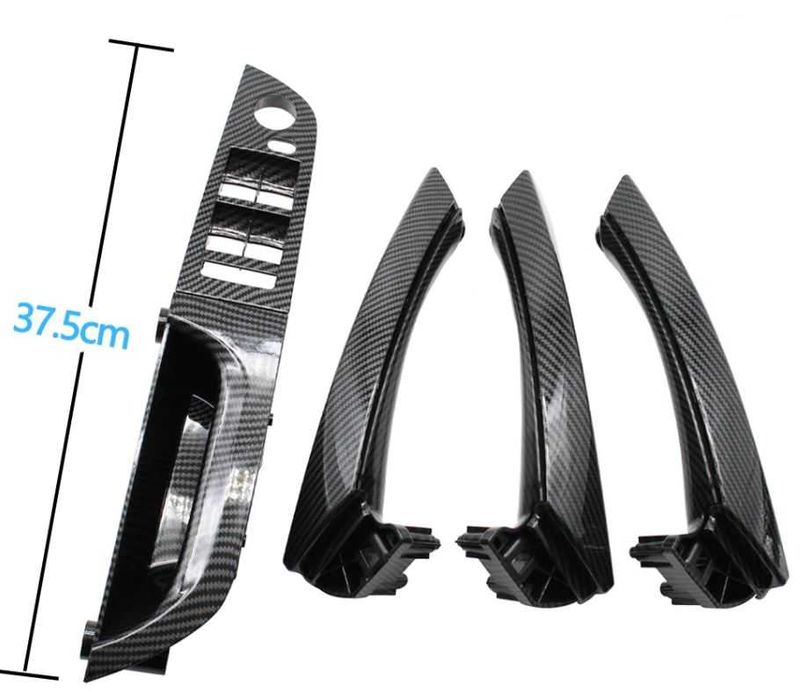SET3 Manere BMW interior Seria 3 E90 E91 318 320 325 - CARBON