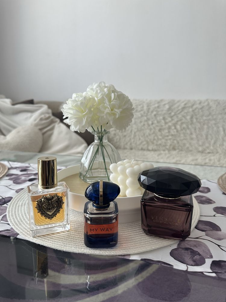 Devotion, Versace Crystal Noir, My way