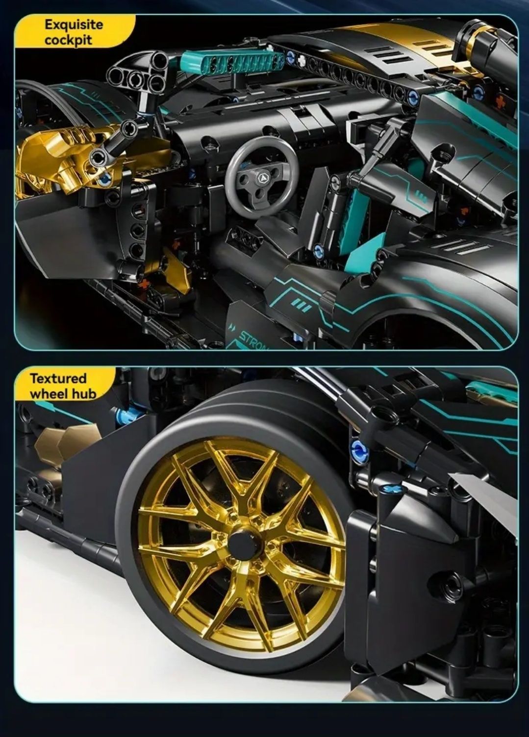 Конструктор Lego суперкар Lamborghini Apollo