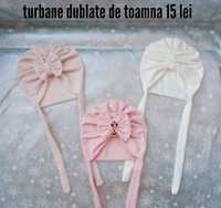 Turbane dublate de toamna 15 lei