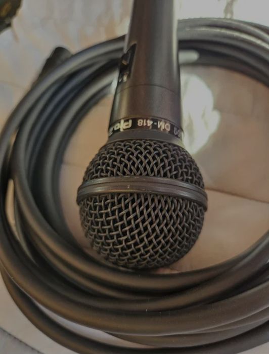 Microfon cu cablu 5m Jack 6.3 XLR DM418 Pro2