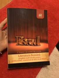 Eseul Literatura Romana - Proba scrisa Bacalaureat