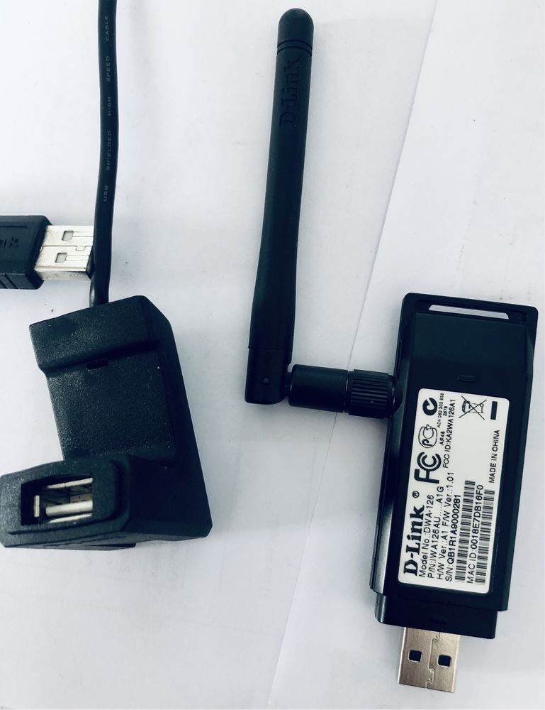 D-Link  DWA-126 usb адаптер 150Мбит/с