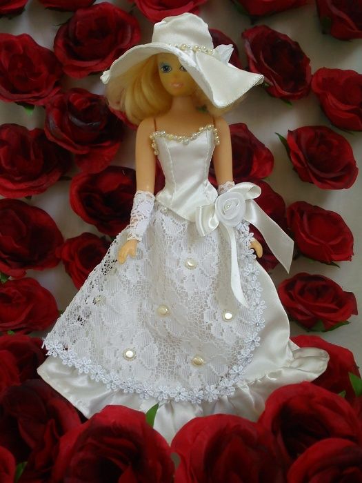 Свадебные платья для куклы Барби