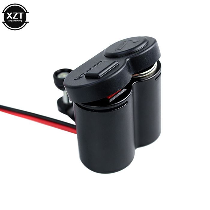 Incărcător USB pentru ghidon de motocicletă, rezistent la apă, cu