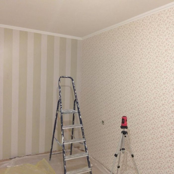 Качественная поклейка обоев молярка
