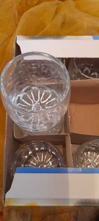 Чаши стъклени за ракия и вода