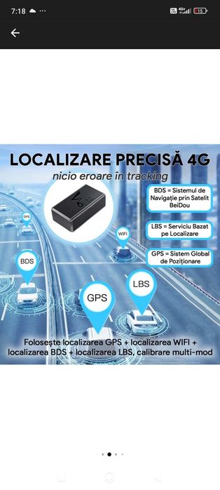 Mini GPS Tracker 4G LTE