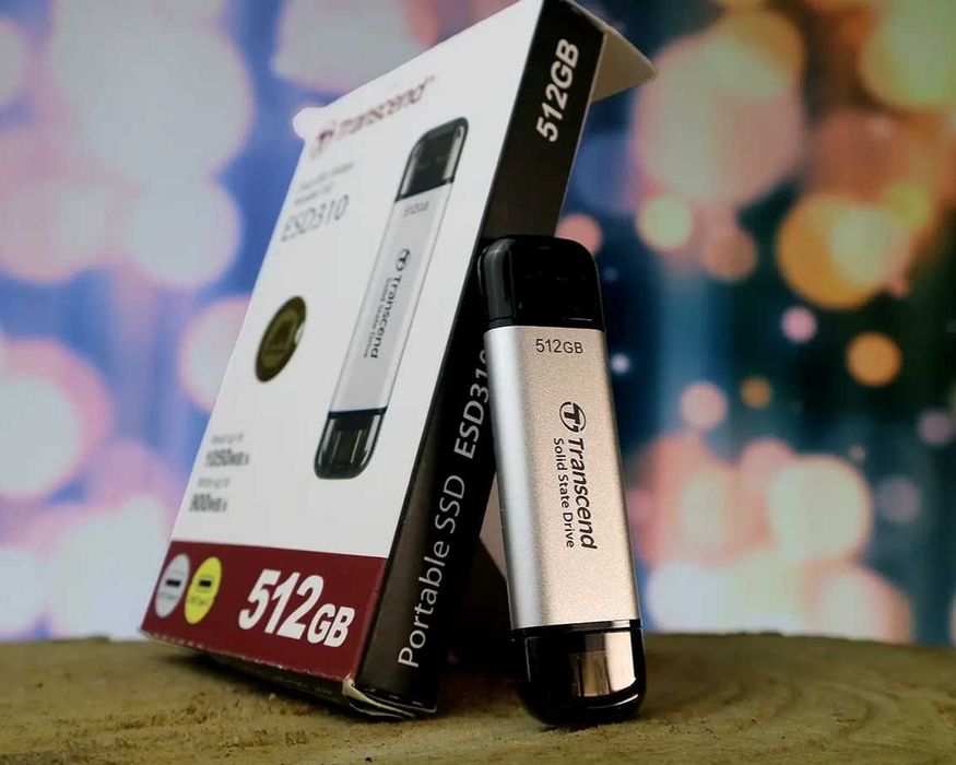 Външен SSD Transcend 512GB 10Gbps Type C/A