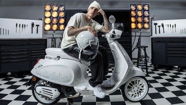 Vespa Justin Bieber