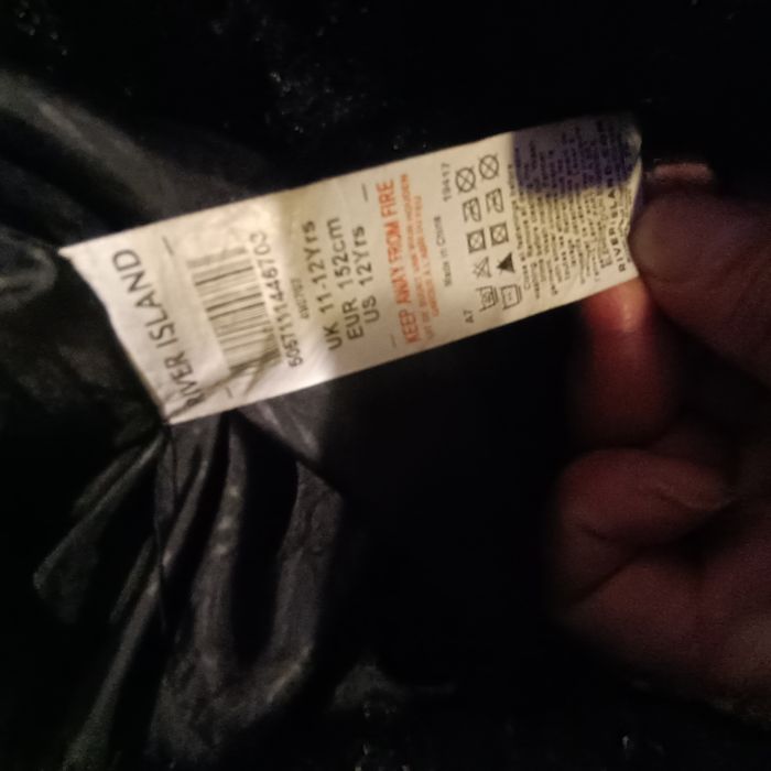 Geaca River island pentru fetițe 11-12 ani