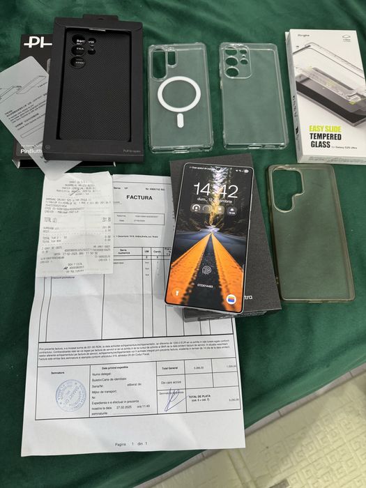Samsung S 25 ultra, 256 Gb