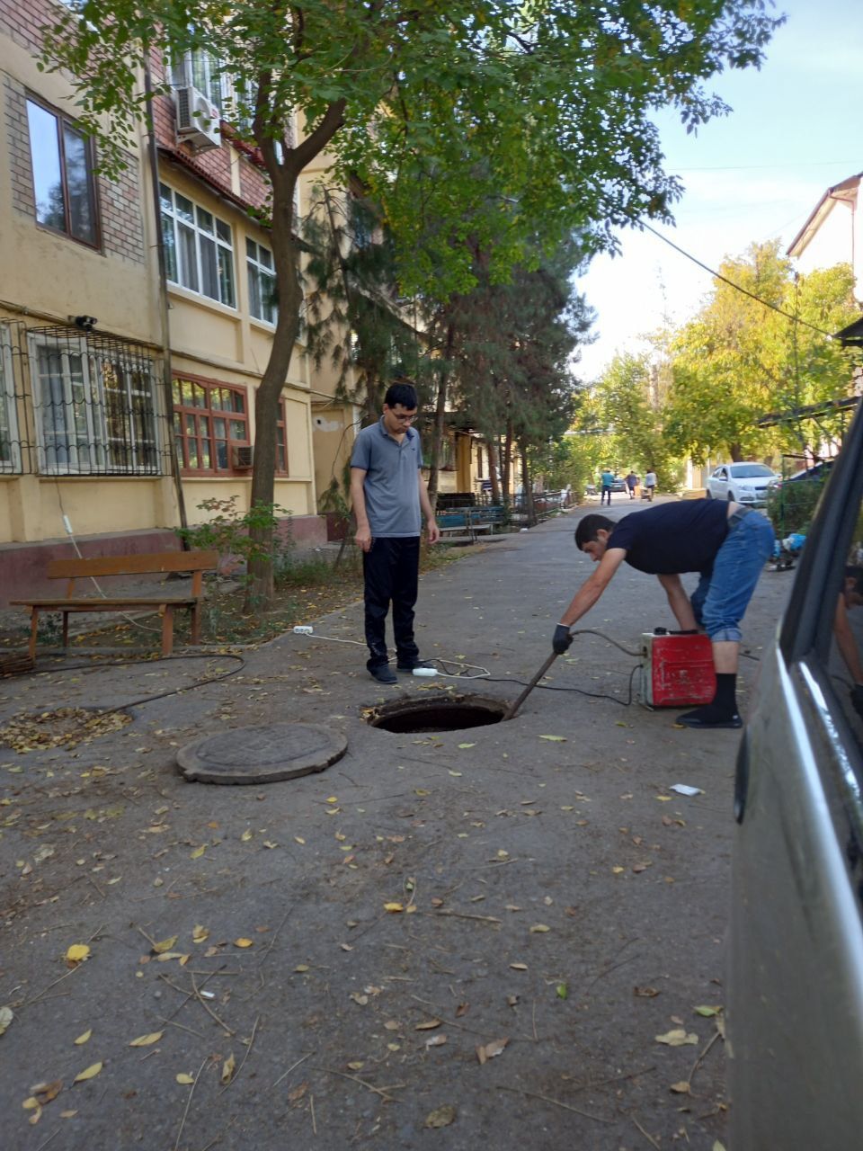 Kanalizasiya tozalash hizmati aparat bilan 24/7