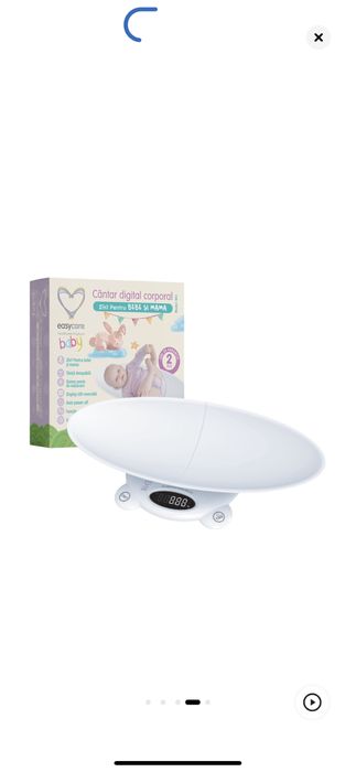 Cantar digital corporal 2in1 pt bebe si mama Easycare