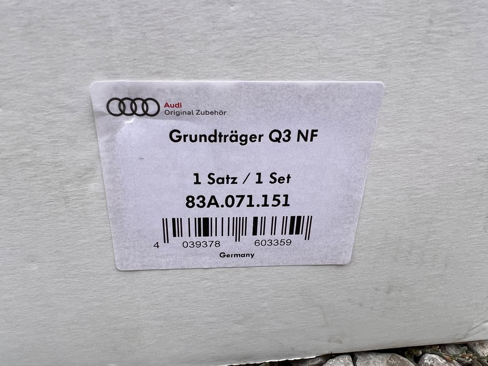 Греди/Багажници за таван за Audi Q3/Ауди КЮ3