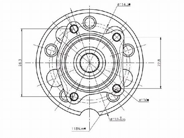 Ступичный узел Toyota Rav 4