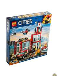 Конструктор Lego Cities «Пожарное депо» 533 деталей.