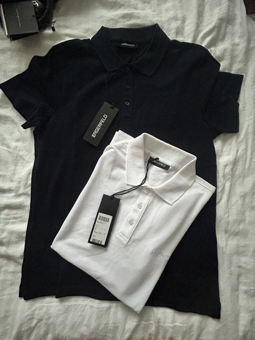 Tricou polo Lagerfeld