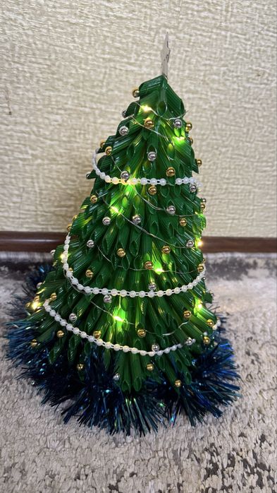 Поделка в школу в садик елка новый год