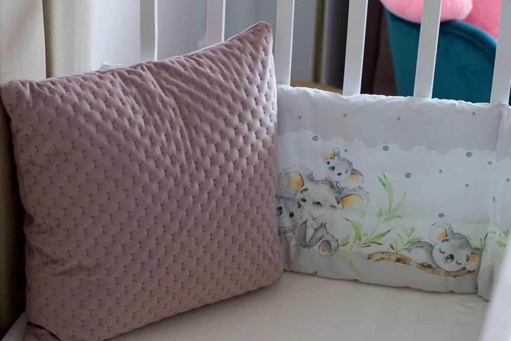 Set 2 aparatori laterale protectii pentru patut copii