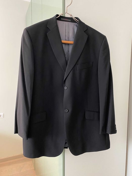 Vând costum negru nou Ted Baker din lână bărbătesc 46R/40