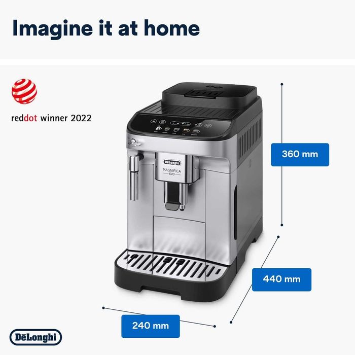 Кафеавтомат Delonghi Magnifica Evo ECAM292.33.SB, НОВО