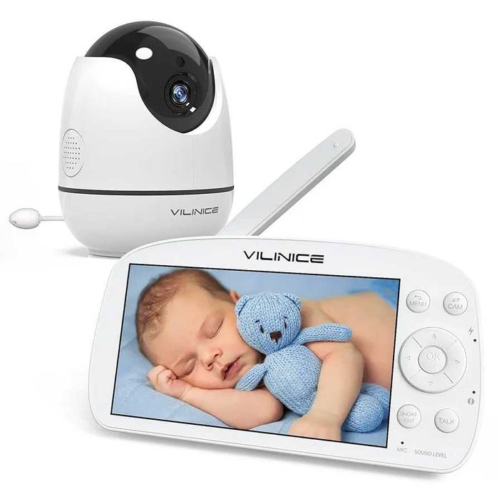 Нов бебефон Vili Nice с 720P HD голям 5.5" дисплей, двупосочно аудио..
