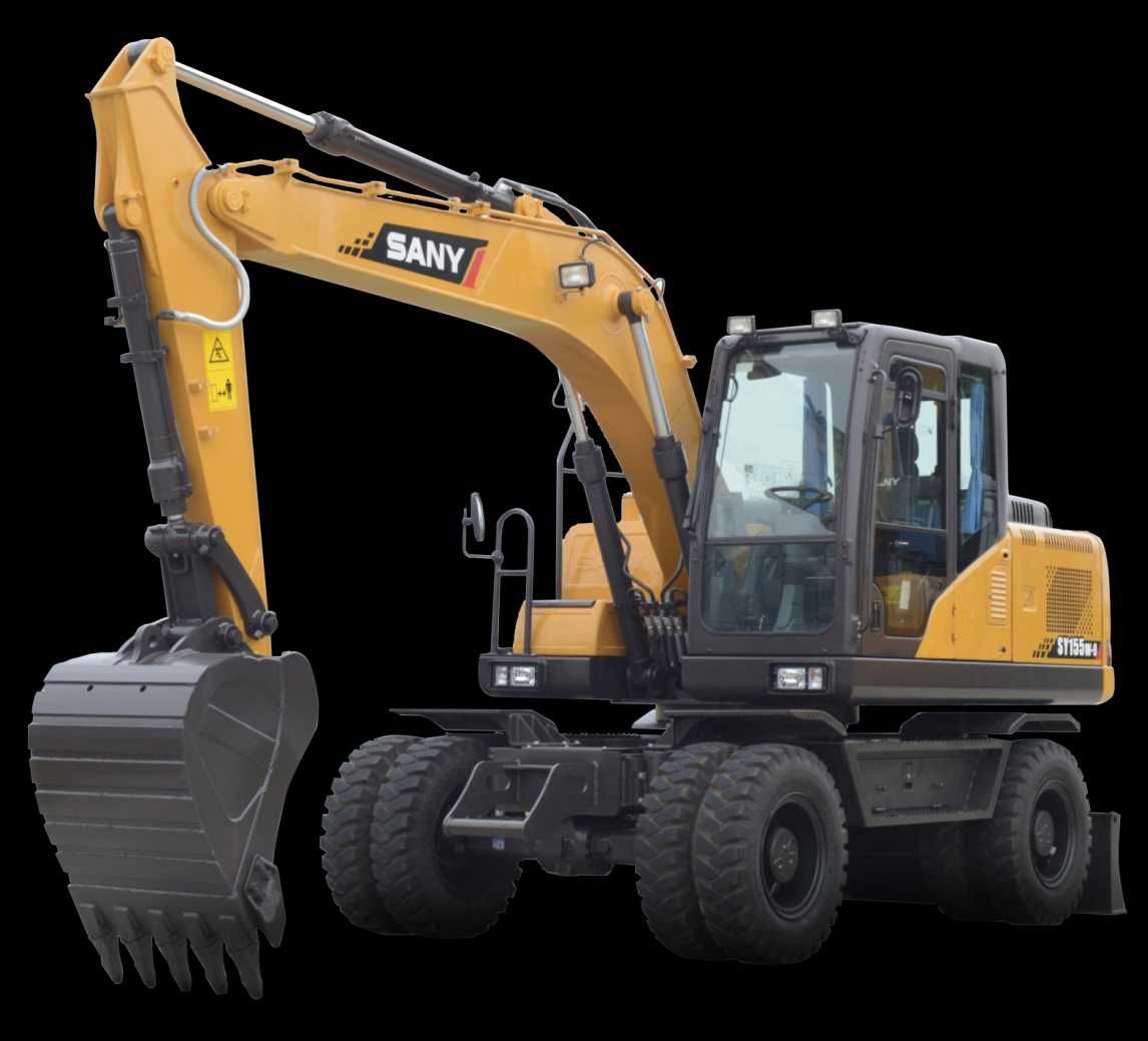 Экскаватор SANY SY 155 W I5 / 2025 года - рассрочка бор