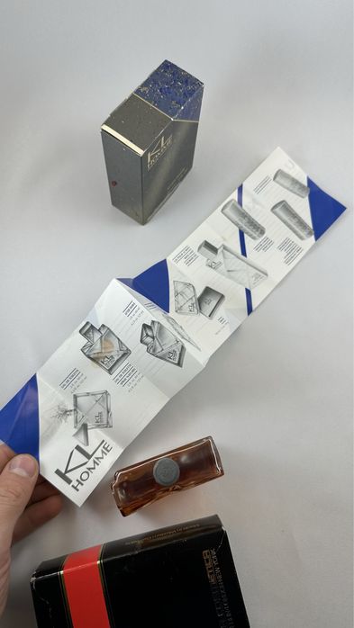 Vintage! Karl Lagerfeld si Enrico Ferrari set parfum cu sapun