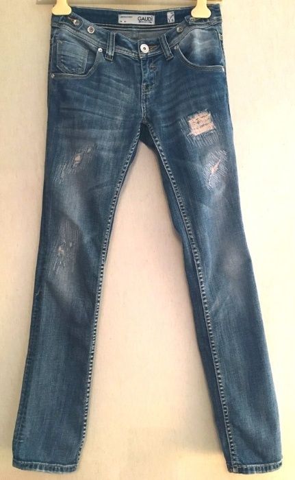 GAUDI Jeans/Pantaloni Fashion/Conici Dama Blue Italia Oferta 1+1