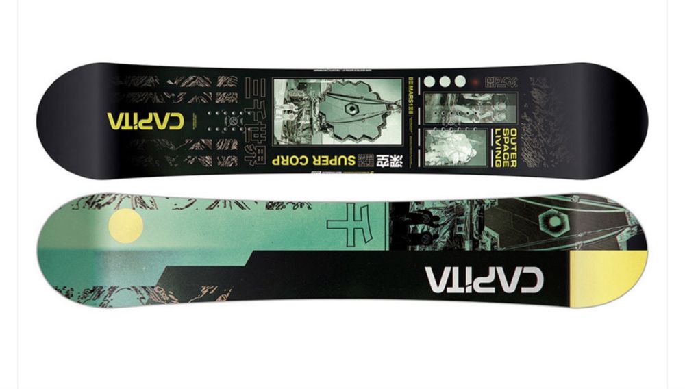 Placa snowboard 158 capita