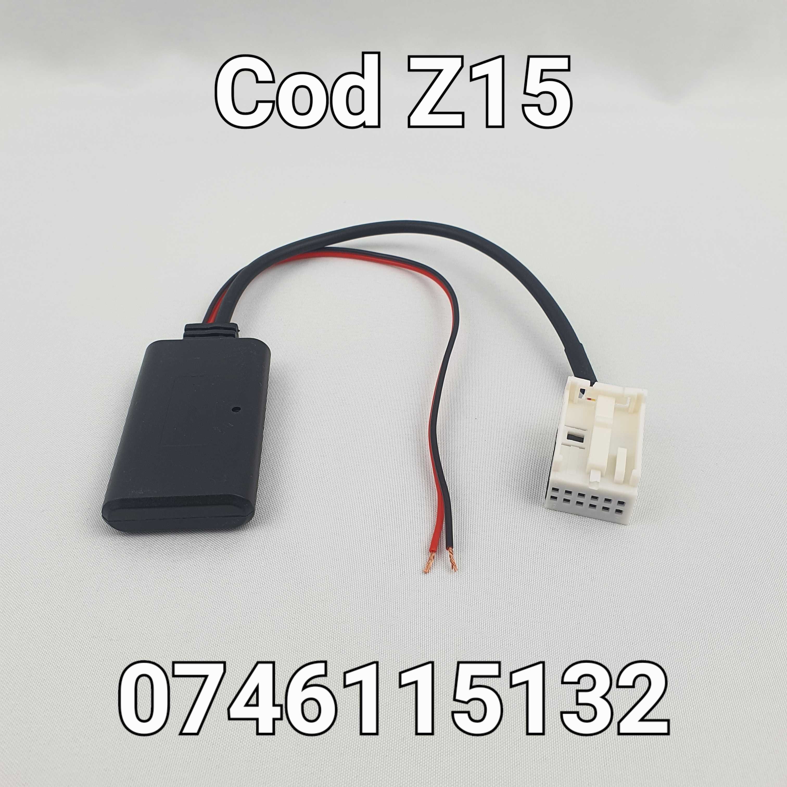 Cablu Auxiliar-Modul Bluetooth-Adaptor Skoda Audi Seat Volkswagen- Z15