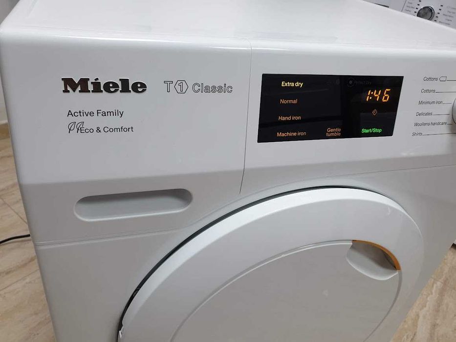 UK Miele T1 Сушилня с Термопомпа Миеле 12м Гаранция