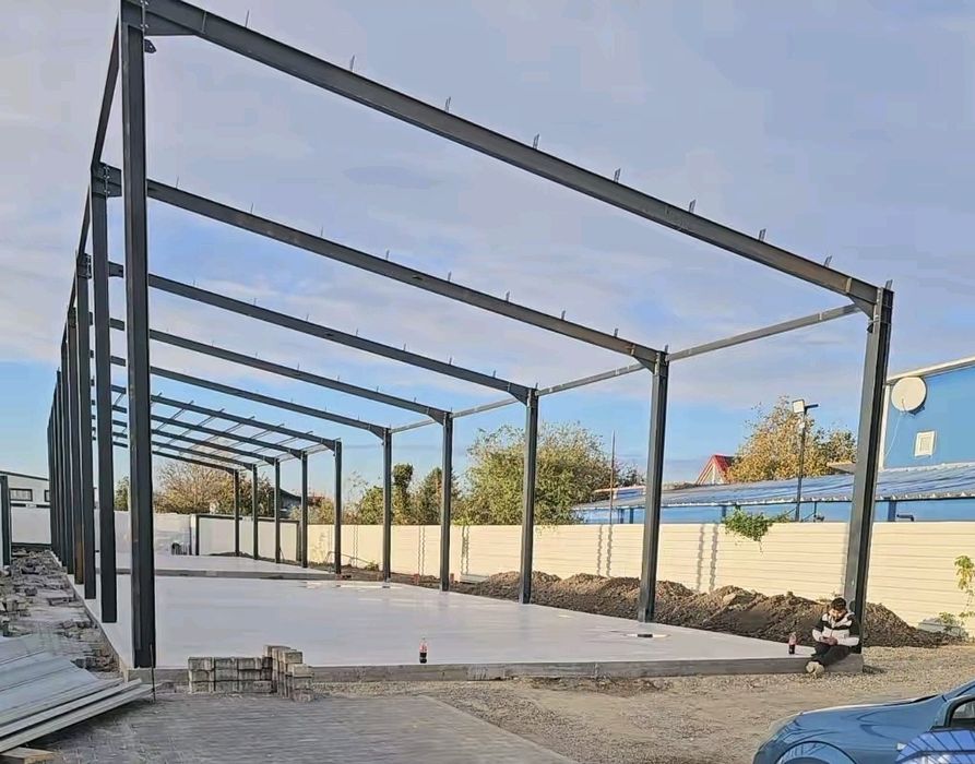 Vand Hale structuri metalice din stoc 8x20x4m  10x20x4m