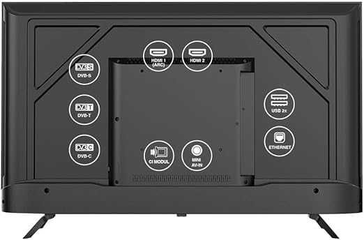 Нов лед безрамков телевизор NEXT 43"