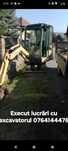 Execut lucrări cu mini-excavator și basculantă