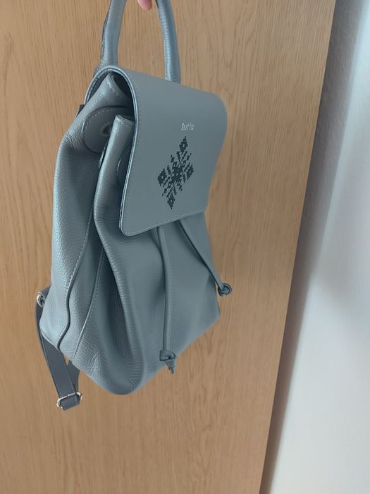 Rucsac din piele brodat Iutta