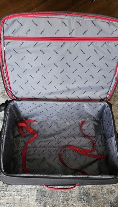 Troler Lamonza, culoare gri închis, 75cm