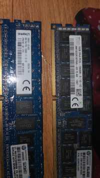 ОЗУ DDR3, 16Гб + 8гб, 4гб + 4гб ECC, серверные.