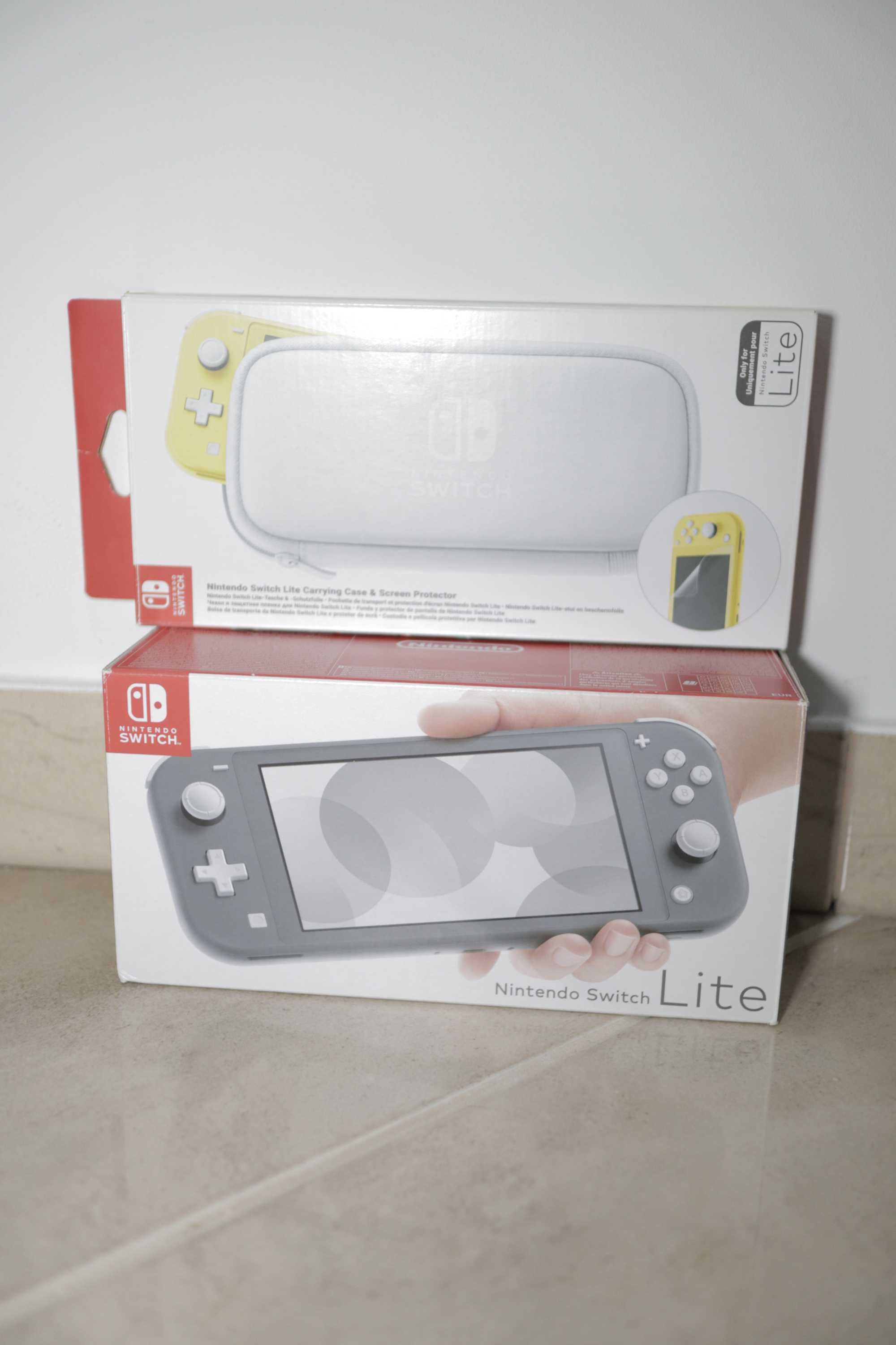 Nintendo Switch Lite + Trusa si HandGrip