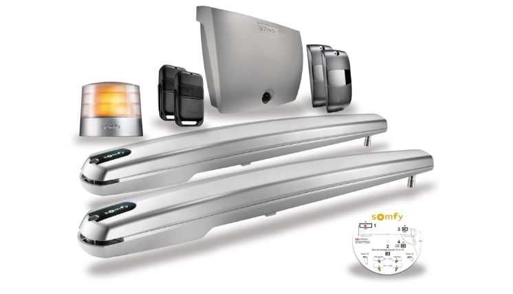 Somfy Exavia Star 1240653 – operator poartă batantă 2 m × 2,5 m