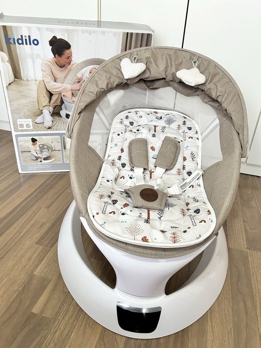 Leagăn electric cu 5 trepte de viteză