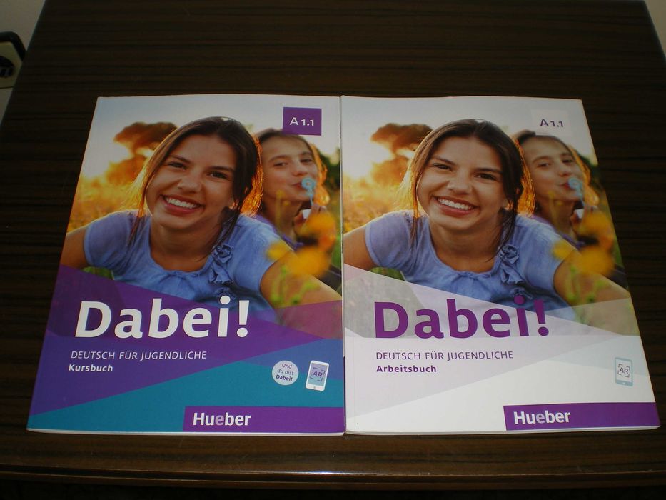 Учебници-немски DABEI на HUEBER Verlag А1.1, А1.2 ,А2.1, А2.2, В1.1.