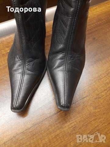 Елегантни дамски боти - естествена кожа